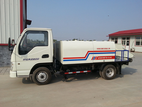 車載式細石混凝土泵01